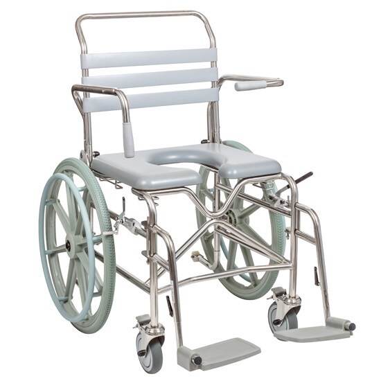 Juvo Self Propelled Shower Commode 660mm